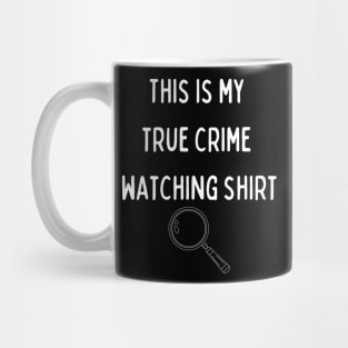 True crime tee Mug